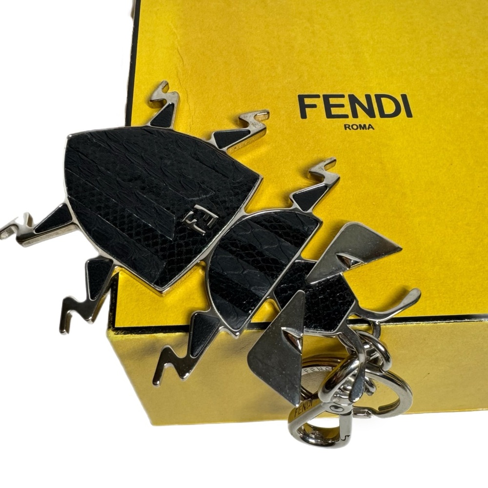 Fendi Authentic ULTRA Rare “Bad Bugs” Monster Giant Beetle Key Chain Charm NWOT